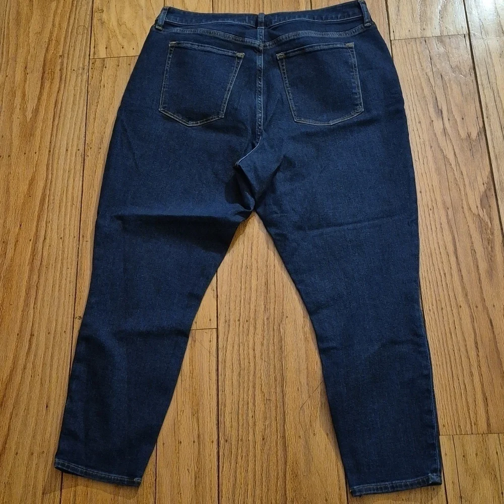 Abercrombie Fitch Curve Love High Rise Super Skinny Ankle Jeans Sz 34/18